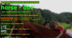 Desktop Screenshot of horse-doc.com